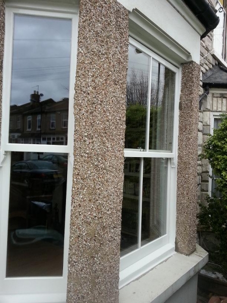 After replacing double glazed sashes