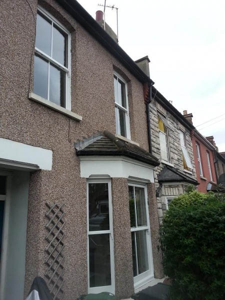 After replacing double glazed sashes