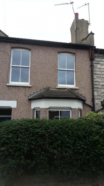 After replacing double glazed sashes