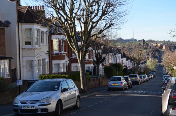 Flats with new sashes in London - after