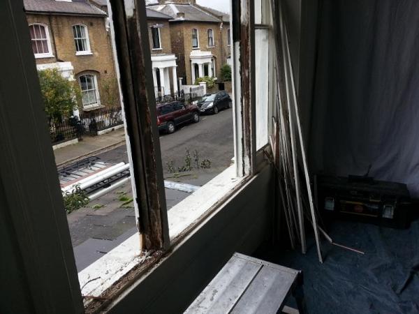 sash windows renovation service before