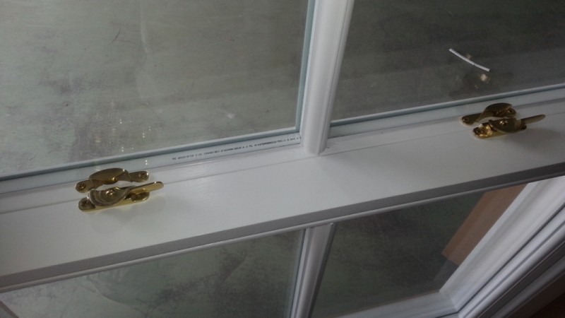 New double glazed sashes